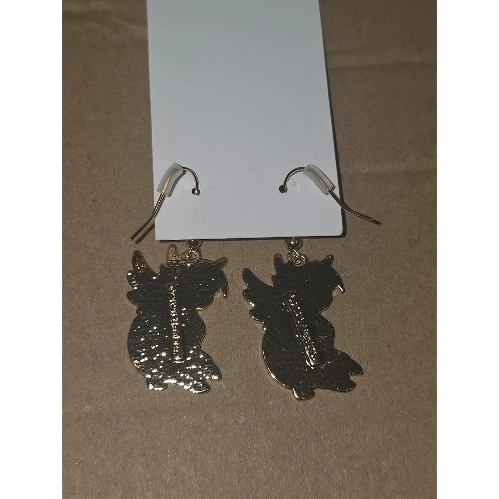 My Little Pony Hook Earrings! Twilight Sparkle Enamel Charm Hypo-Allergenic